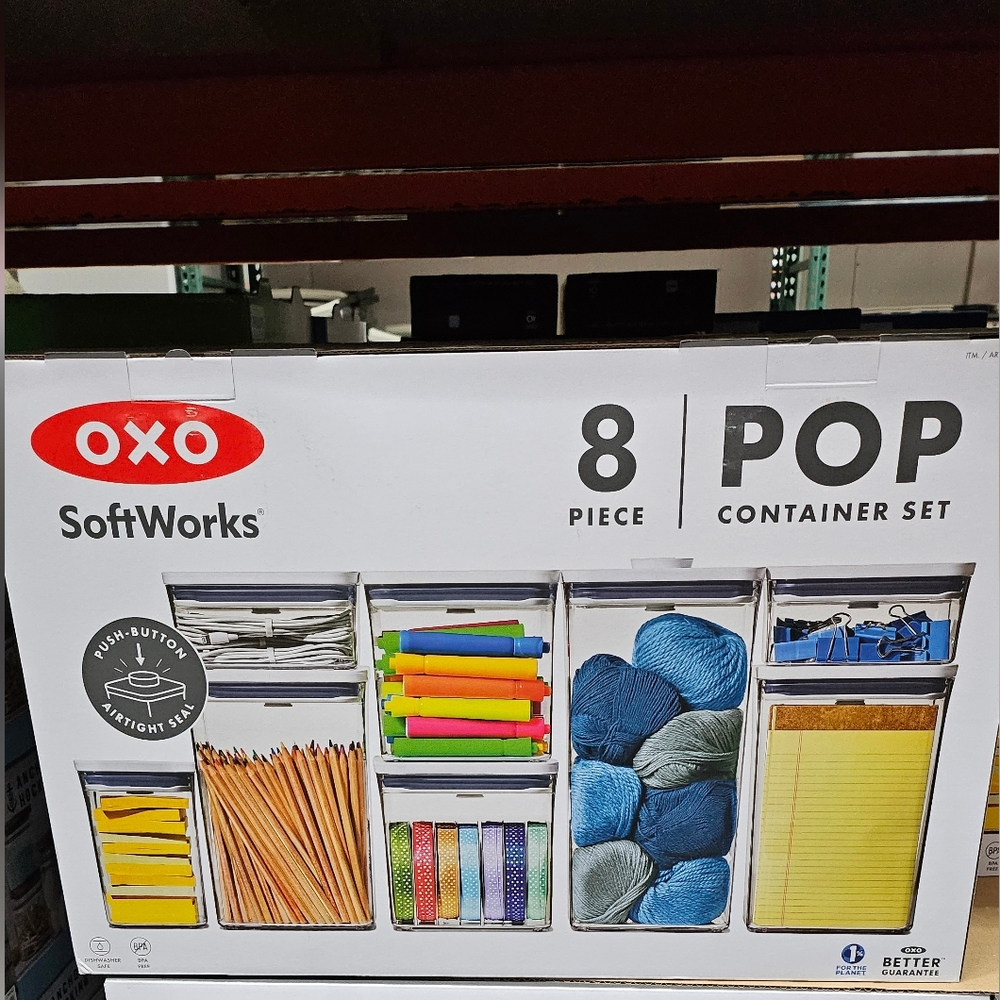 New OXO Good Grips 8-Piece POP Container Baking Set